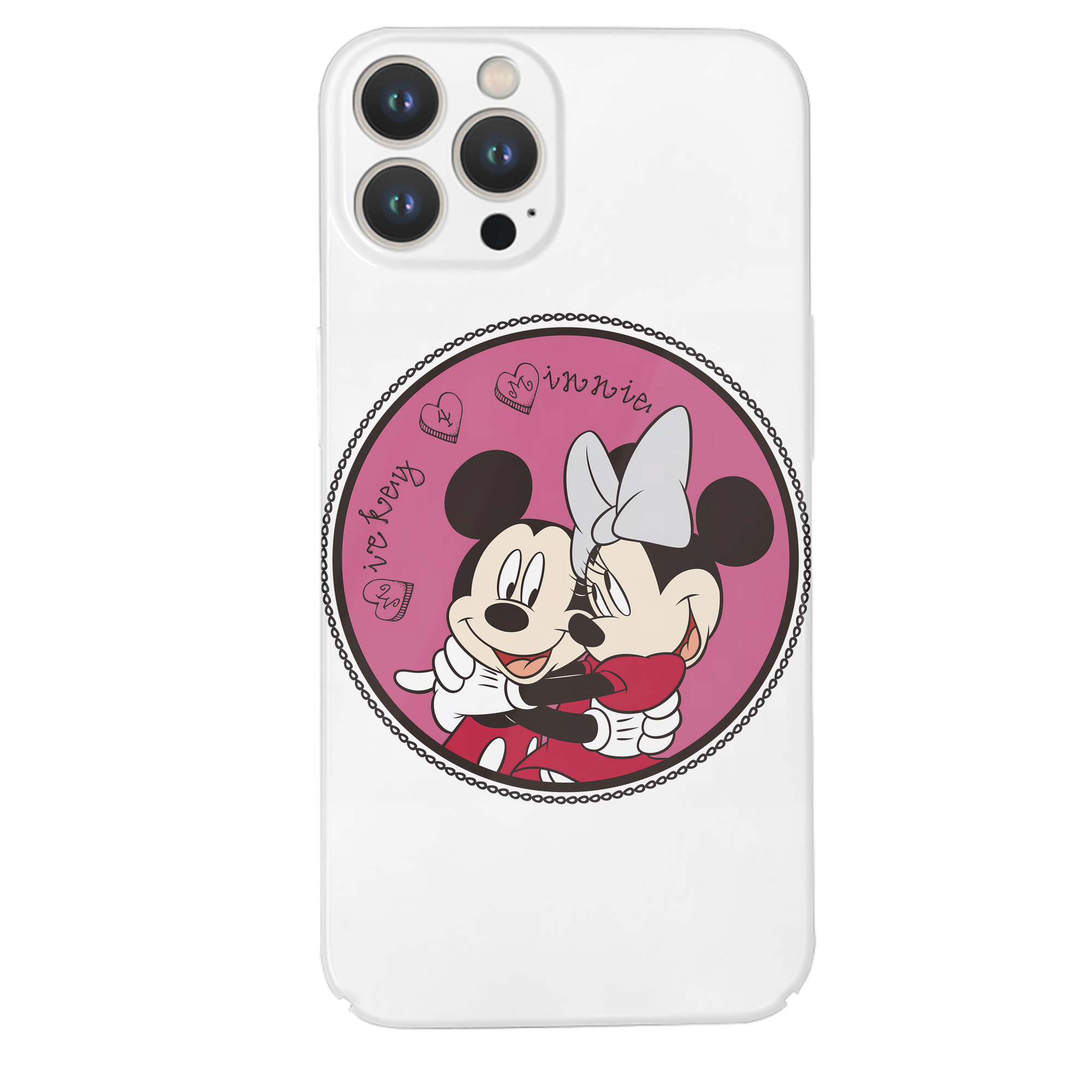（画像用） ミッキーマウス Mickey Mouse 【iPhone 14シリーズ対応】ハードケース